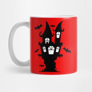 halloween fun spooky castle Mug